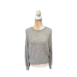 NEW Vero Moda Vilma O Neck Sweater Size S Small Gray